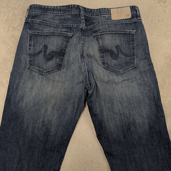 AG ADRIANO GOLDSCHMIED the graduate tailored leg jeans 36